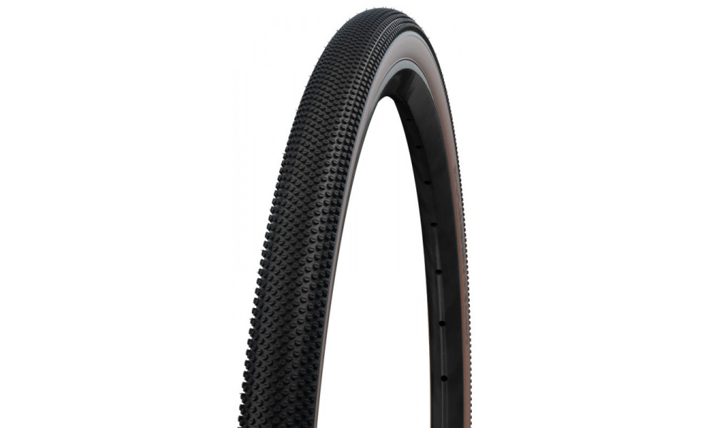Väliskumm 28" Schwalbe G-One Allround HS 473, Perf. Fold. 35-622 / 28x1.35, 700x35C Addix Bronze-Skin - 1