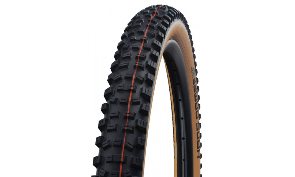 Väliskumm 29" Schwalbe Hans Dampf HS 491, Evo Fold. 65-622 / 29x2.60 Super Trail Addix Soft Bronze-Skin 