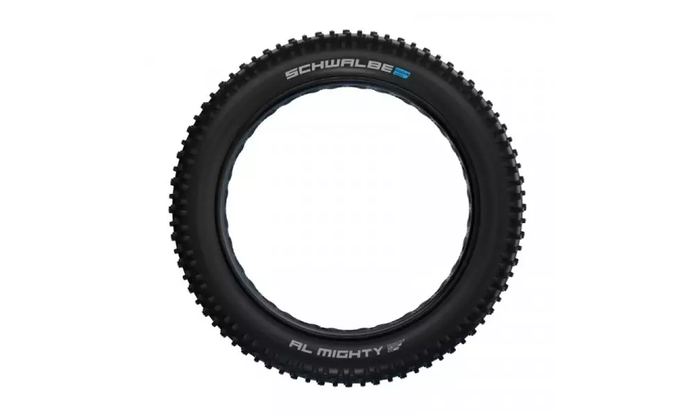 Väliskumm 26" Schwalbe Al Mighty HS 613, Evof Fold. 120-559 / 26x4.80 Super Ground Addix SpeedGrip Studded - 2