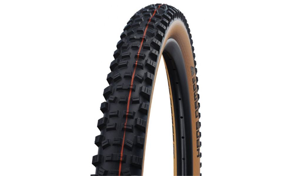 Väliskumm 27.5" Schwalbe Hans Dampf HS 491, Evo Fold. 65-584 / 27.5x2.60 Super Trail Addix Soft Bronze-Skin - 1