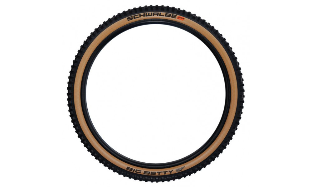 Väliskumm 27.5" Schwalbe Big Betty HS 608 Evo Fold TLE 62-584 / 27.5x2.40 Super Gravity Addix Soft Bronze-Skin - 2