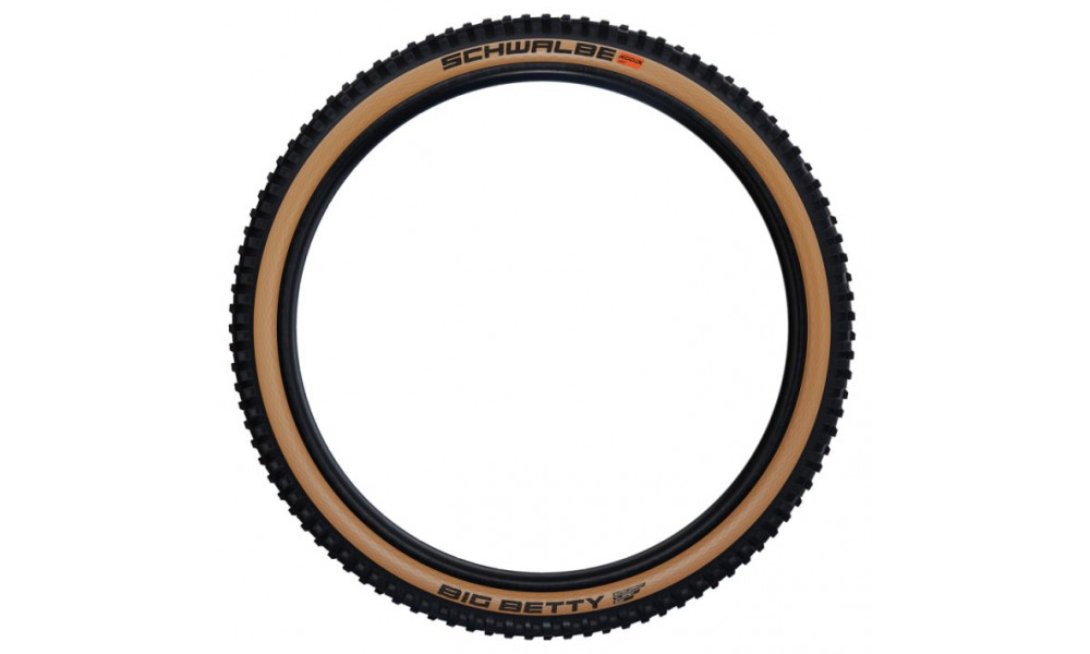 Väliskumm 29" Schwalbe Big Betty HS 608 Evo Fold TLE 62-622 / 29x2.40 Super Gravity Addix Soft Bronze-Skin - 2