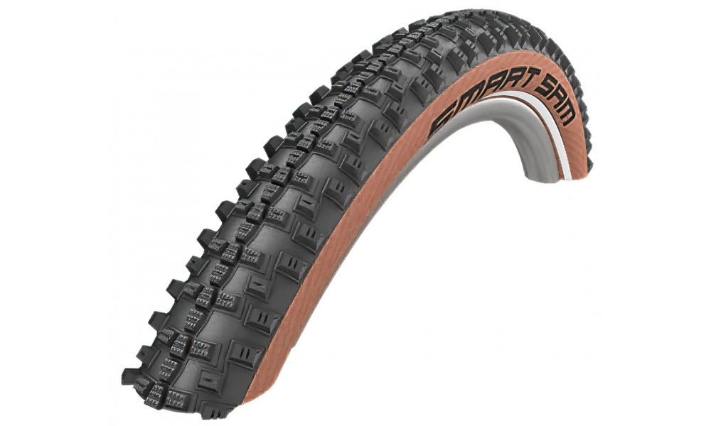 Väliskumm 27.5" Schwalbe Smart Sam HS 476, Perf Fold. 65-584 / 27.5x2.60 DD Addix Reflex Bronze-Skin 