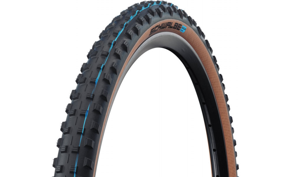 Väliskumm 29" Schwalbe Dirty Dan HS 417A Evo Fold TLE 60-622 / 29x2.00 Super Race Addix SpeedGrip Transparent-Skin 