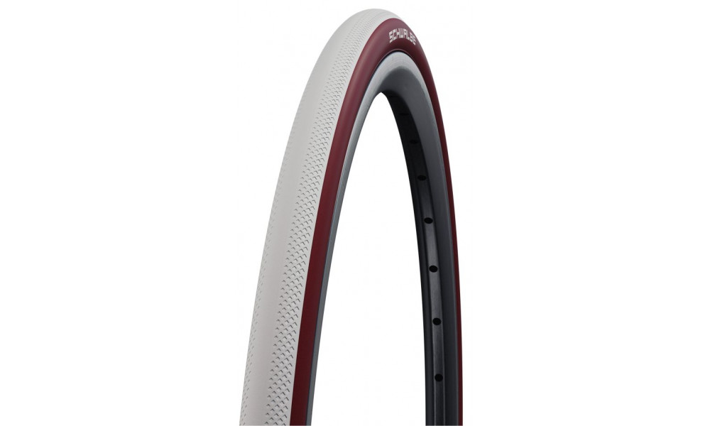 Väliskumm 26" Schwalbe Dunk King HS 612, Evo Fold. 25-540 / 24x1.00 White-Bordo - 1