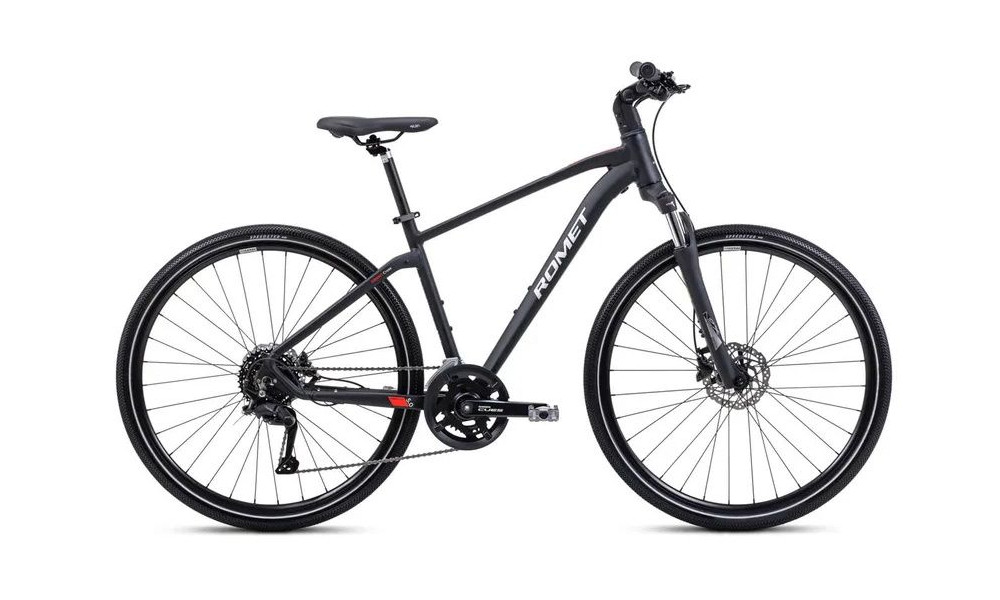 Jalgratas Romet Orkan 5 CS M 2025 black-red - 1