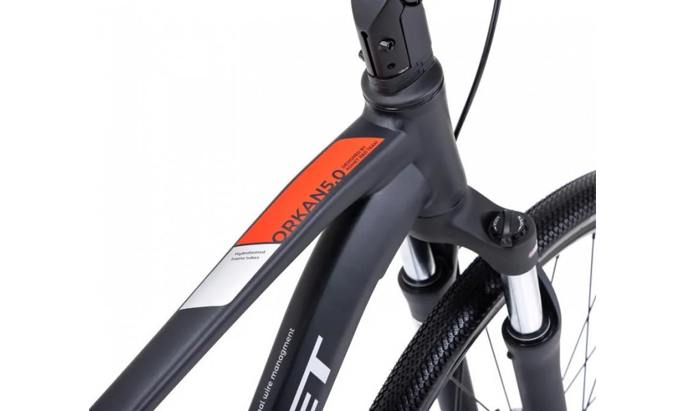 Jalgratas Romet Orkan 5 CS M 2025 black-red - 5