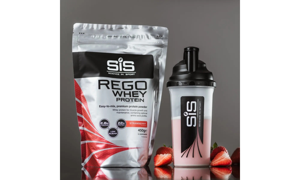 Sporditoidupulber SiS Rego Whey Powder (protein) Strawberry 450g - 4