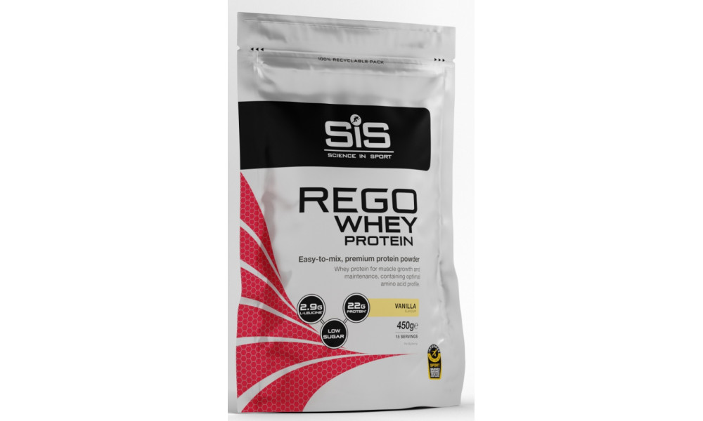 Sporditoidupulber SiS Rego Whey Powder (protein) Vanilla 450g - 1