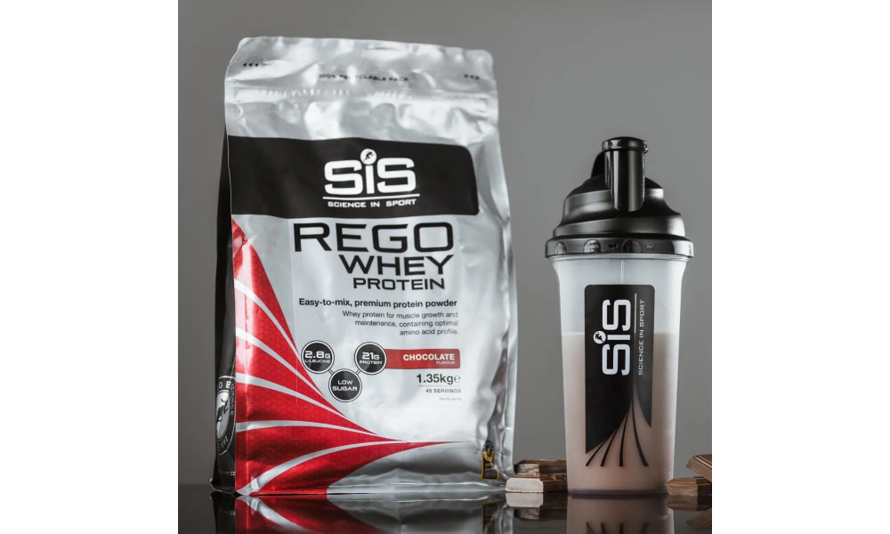 Sporditoidupulber SiS Rego Whey Powder (protein) Chocolate 1.35kg - 4
