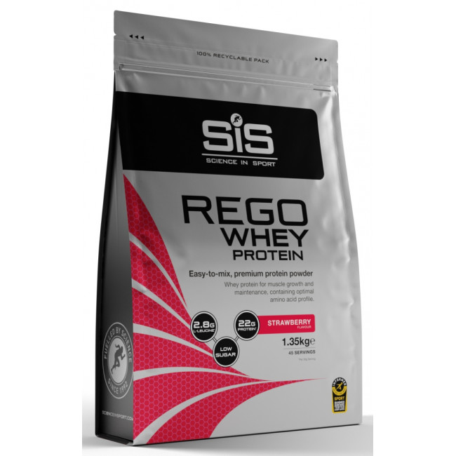 Sporditoidupulber SiS Rego Whey Powder (protein) Strawberry 1.35kg