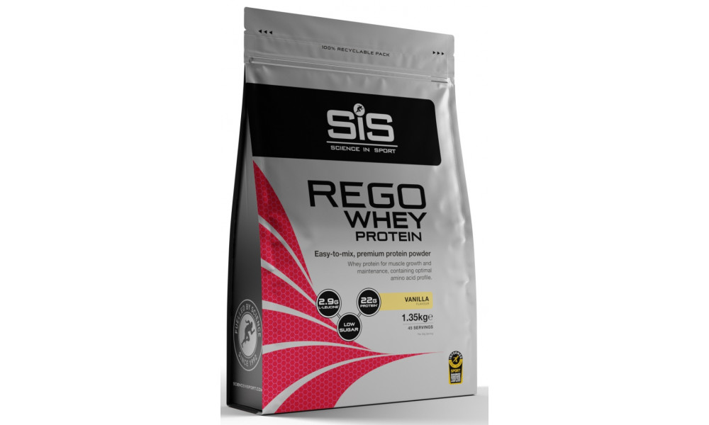 Sporditoidupulber SiS Rego Whey Powder (protein) Vanilla 1.35kg - 1