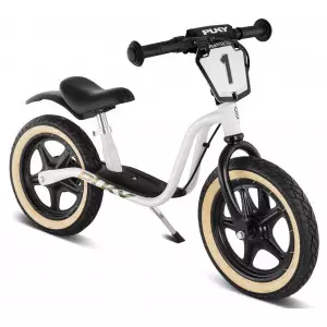 Jooksuratas PUKY LR 1 L Supermoto powder white/black
