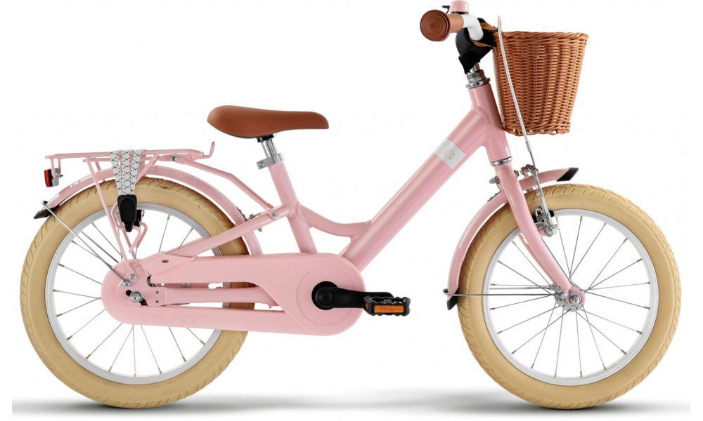 Jalgratas PUKY Youke 16 Classic Alu reto rose - 1