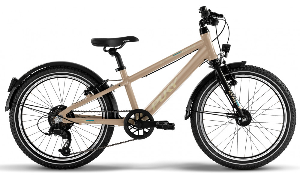 Jalgratas PUKY Cyke 20-7 Alu Active dusty sand/black - 1