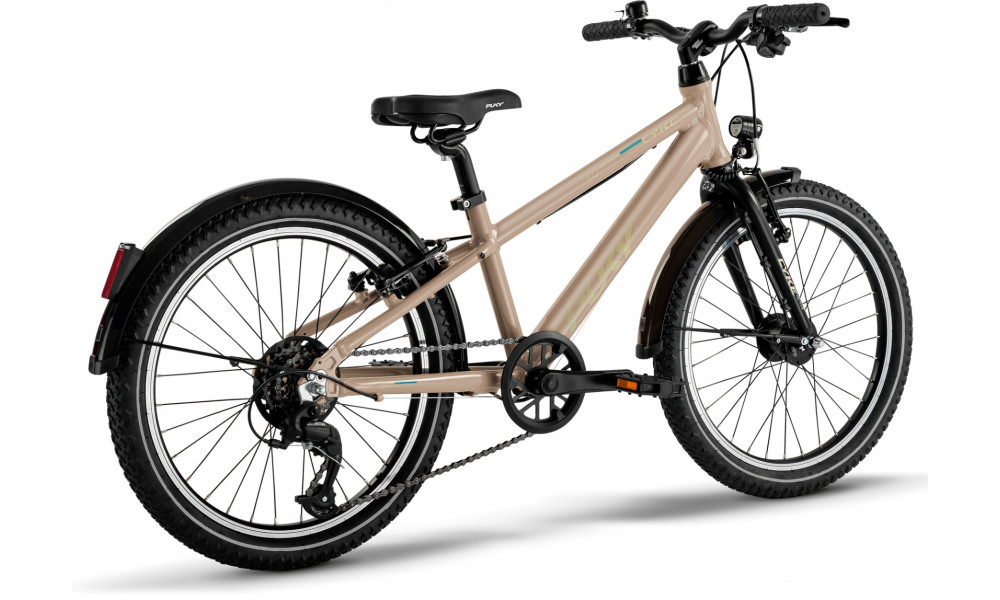 Jalgratas PUKY Cyke 20-7 Alu Active dusty sand/black - 2