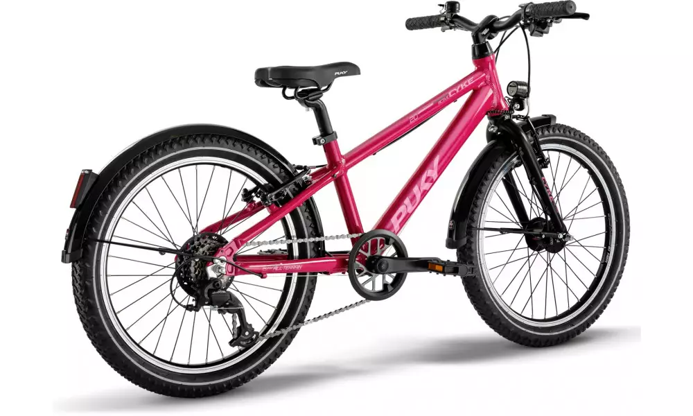 Jalgratas PUKY Cyke 20-7 Alu Active berry/black - 2