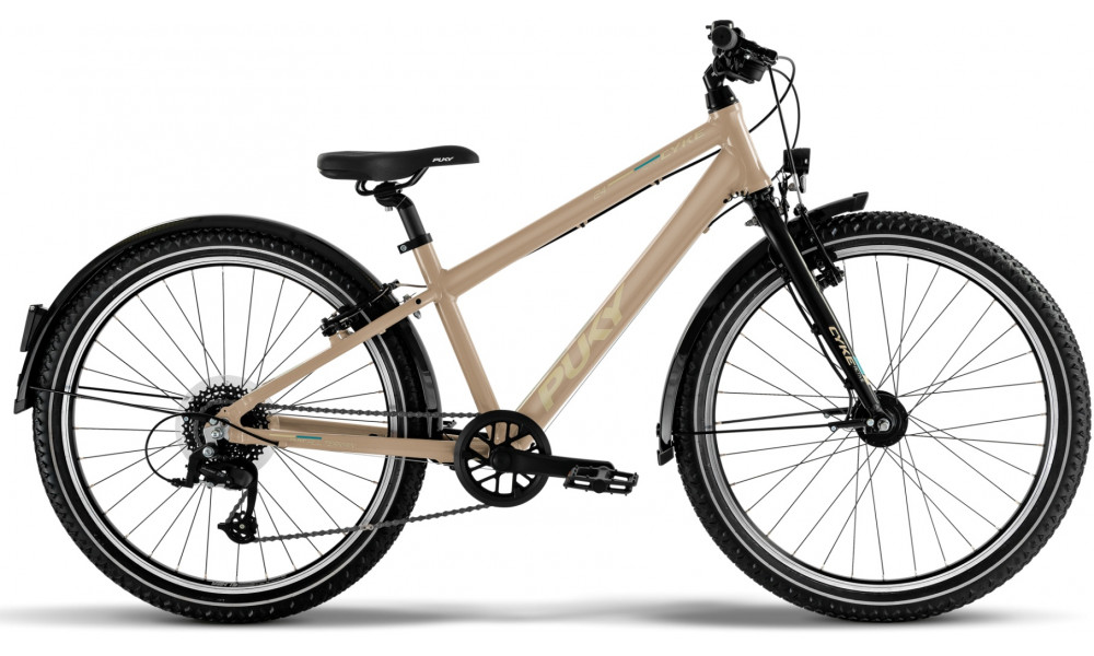 Jalgratas PUKY Cyke 24-8 Alu Active dusty sand/black - 1