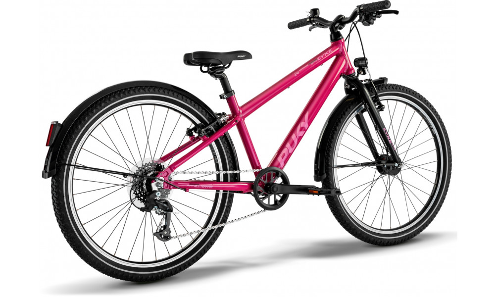 Jalgratas PUKY Cyke 24-8 Alu Active berry/black - 2