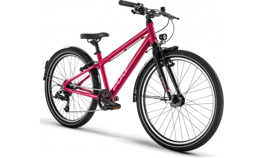 Jalgratas PUKY Cyke 24-8 Alu Active berry/black - 3