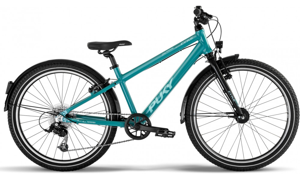 Jalgratas PUKY Cyke 24-8 Alu Active turquoise/black - 1