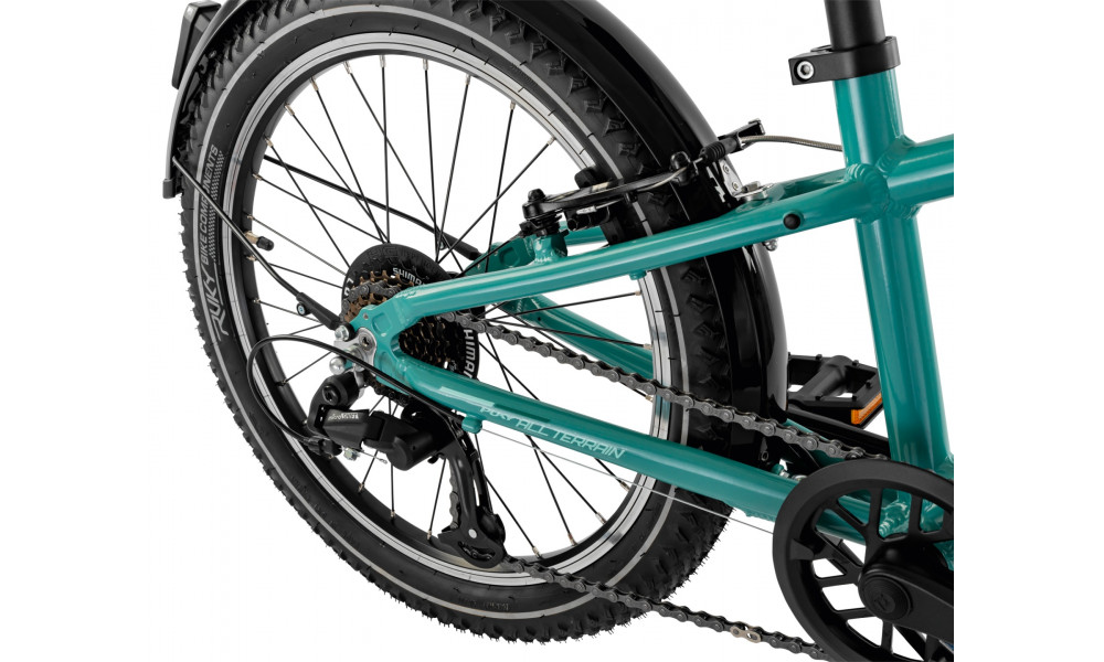 Jalgratas PUKY Cyke 26-8 Alu Active turquoise/black - 7