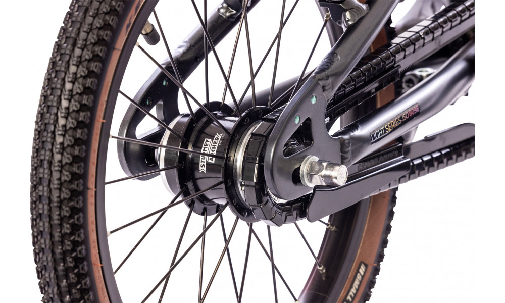 Jalgratas PUKY LS-PRO 16-2 Flowmatic Alu anthracite - 5