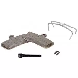 Ketaspiduriklotsid SRAM Trail/Guide/G2 organic with alu backplate