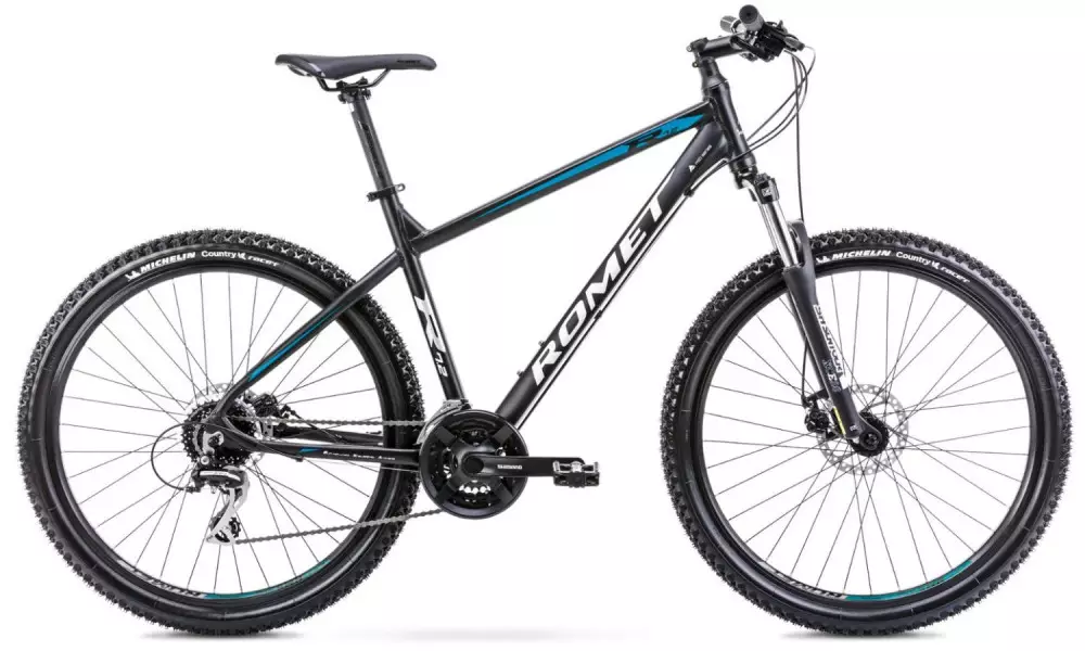 Jalgratas Romet Rambler R7.2 27.5" 2022 black-turquoise 