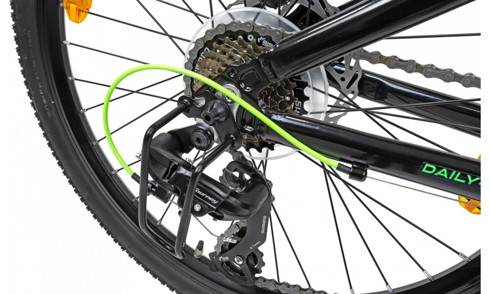 Jalgratas Romet Rambler Ragos Dirt 24 Alu black-green - 7