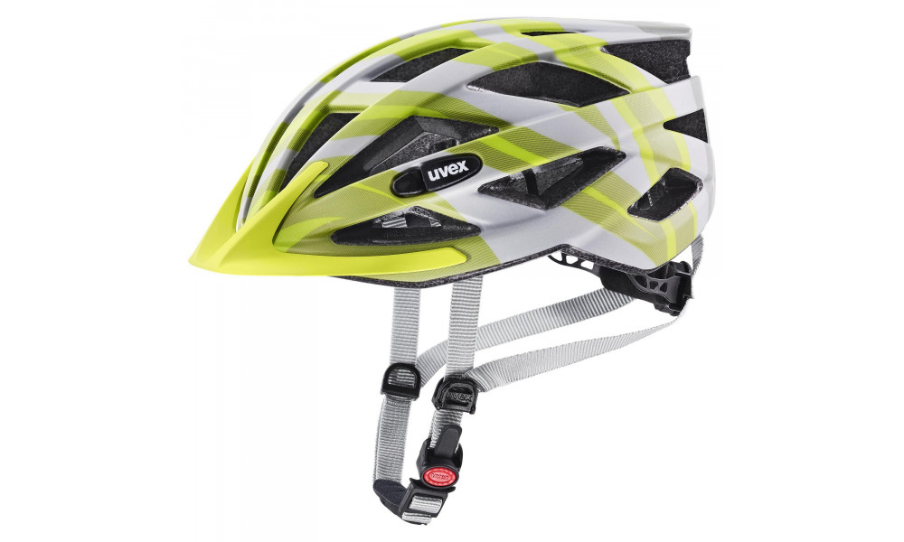 Kiivri Uvex air wing cc grey-lime matt - 1