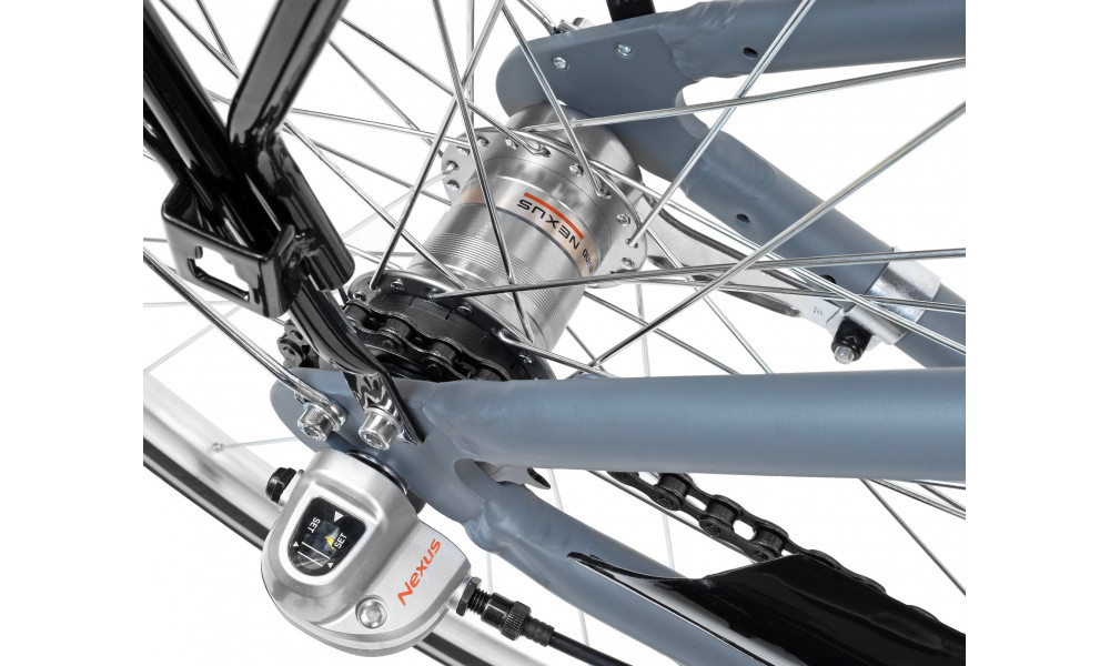 Jalgratas Romet Atlanta Alu NX3 graphite matt - 6