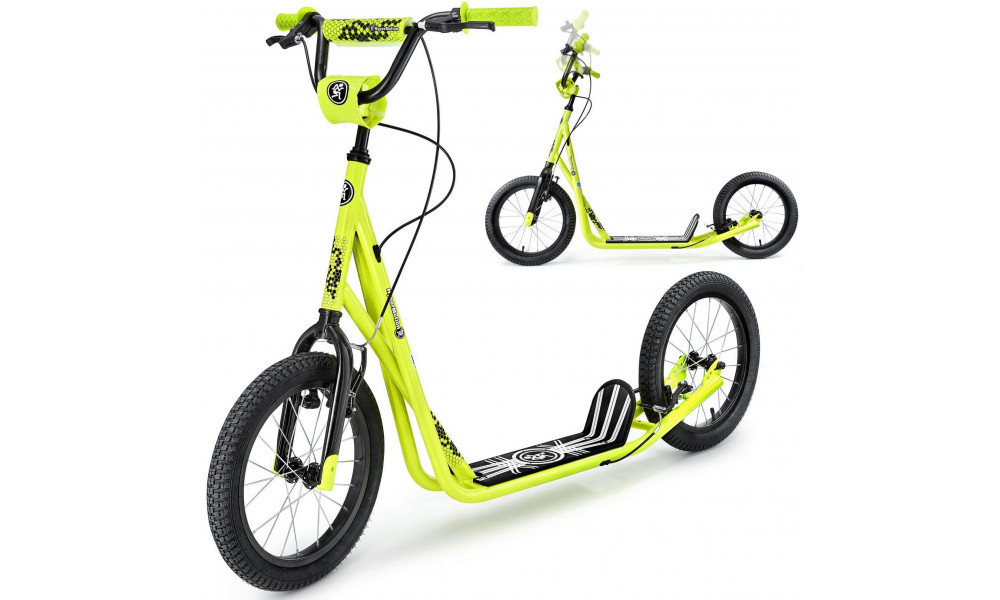 Tõukeratas HyperMotion Runkie 16" yellow - 10