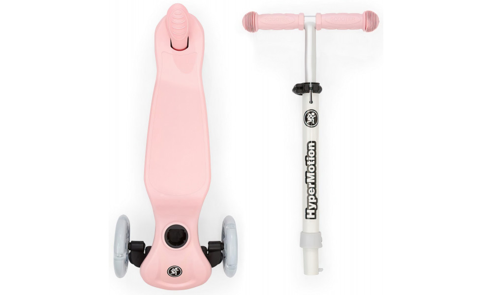 Tõukeratas HyperMotion Tringo LED pink - 6