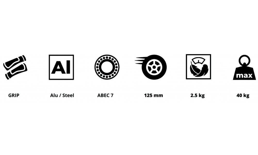 Tõukeratas HyperMotion Wally black-blue - 10