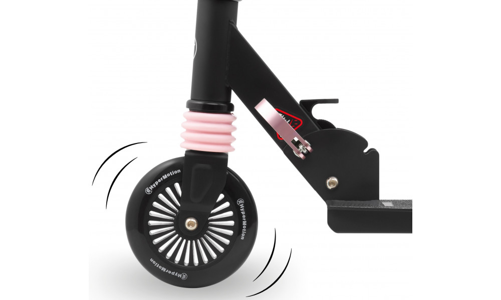 Tõukeratas HyperMotion Wally black-pink - 5