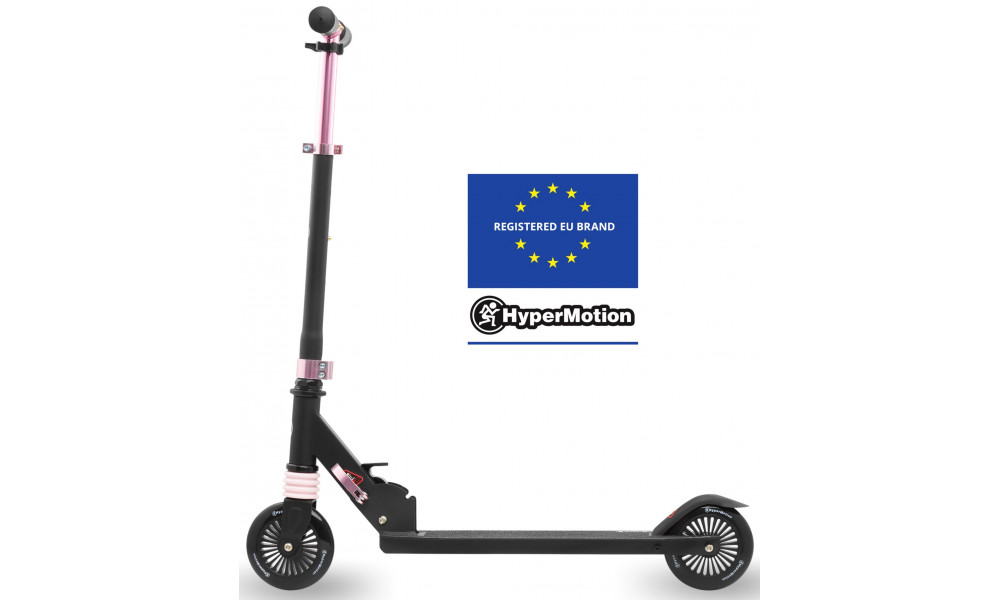 Tõukeratas HyperMotion Wally black-pink - 8
