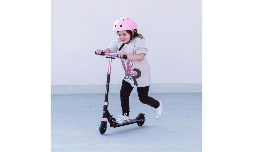 Tõukeratas HyperMotion Wally black-pink - 9