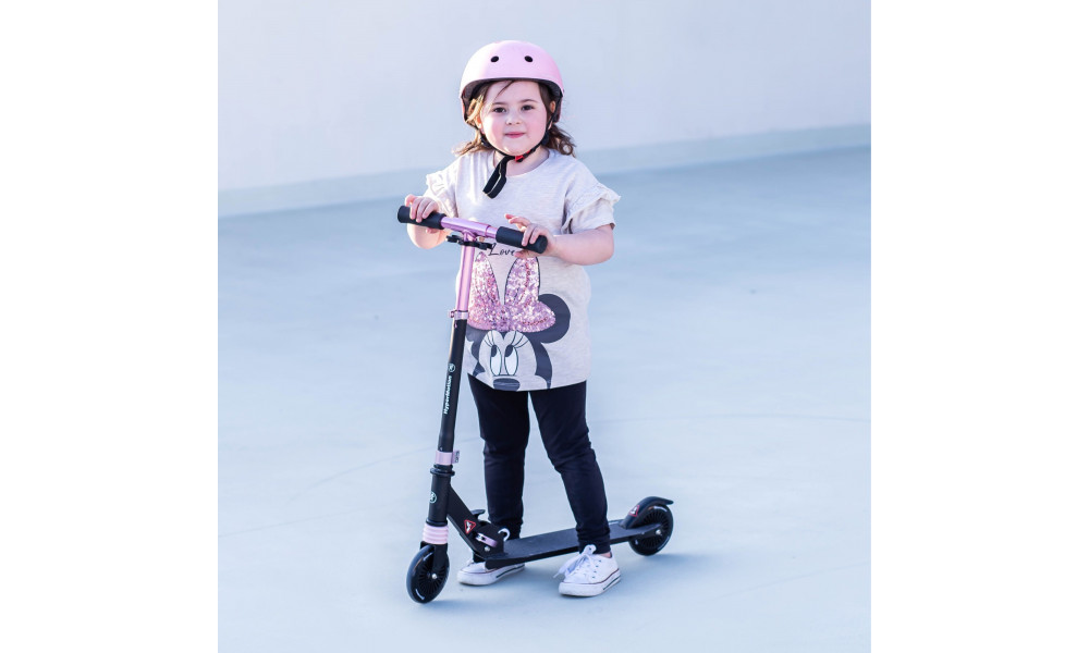 Tõukeratas HyperMotion Wally black-pink - 11