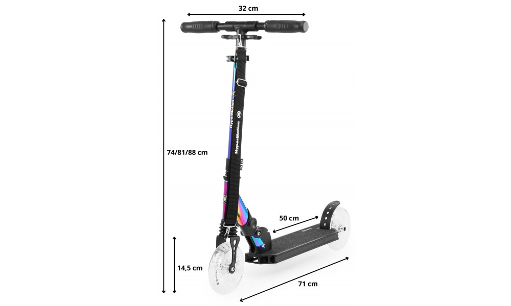 Tõukeratas HyperMotion Holo Majestic - 4