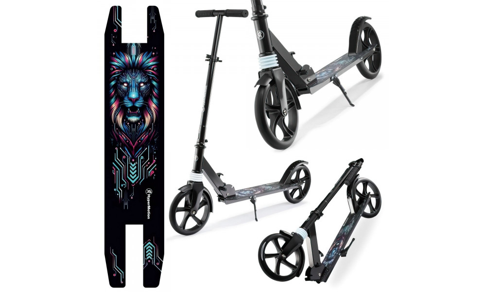 Tõukeratas HyperMotion City Swift 12 black - 9