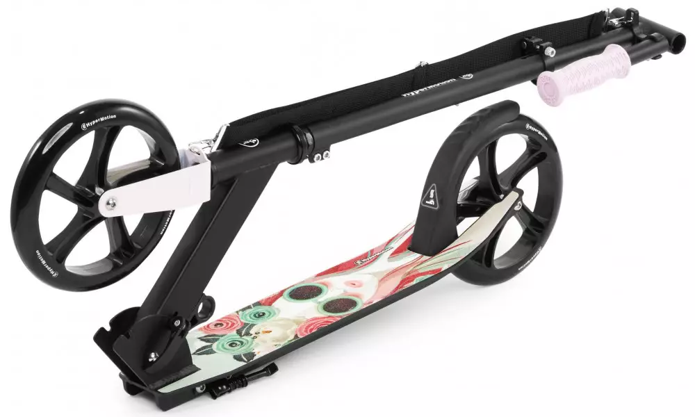 Tõukeratas HyperMotion Vibe black-pink - 12