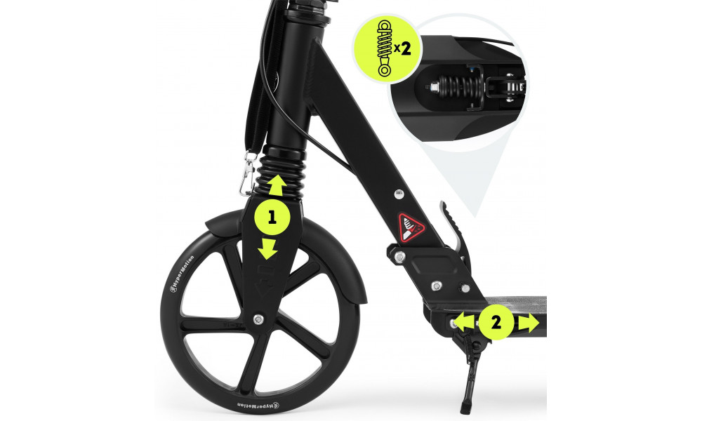 Tõukeratas HyperMotion Skyline black - 6