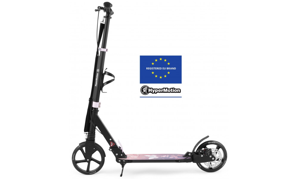 Tõukeratas HyperMotion Skyline black-pink - 2