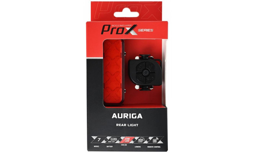 Tagatuli ProX Auriga COB LED Brake Alarm 300Lm Memory USB - 2