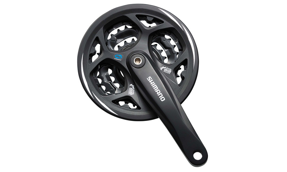 Vändad Shimano ALTUS FC-M311-42T 175MM 7/8-speed black 