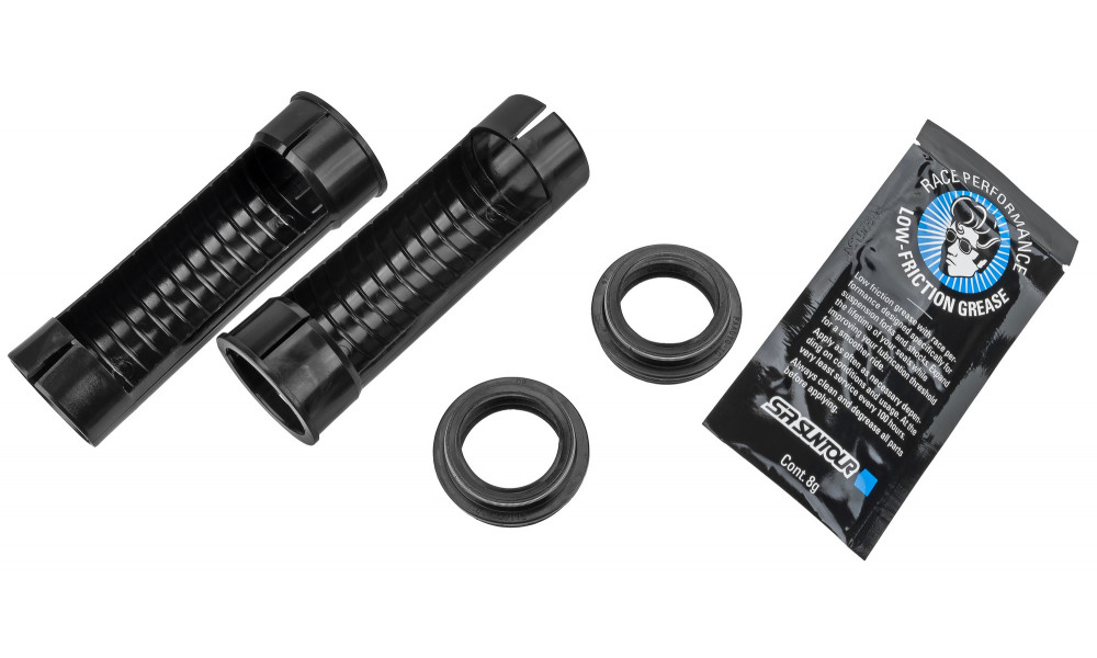 Mudatihendid ja juhtseadme plastmassist sisestuskomplekt SR Suntour for 30mm stanchion forks (FKA122-92) 