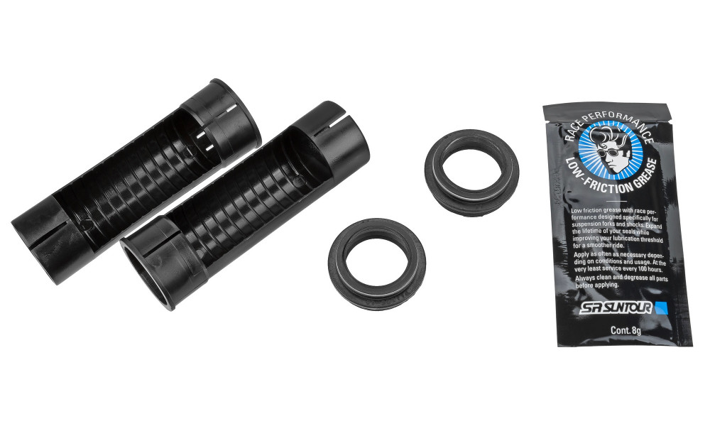 Mudatihendid ja juhtseadme plastmassist sisestuskomplekt SR Suntour for 28mm stanchion forks (FKA122-93) 