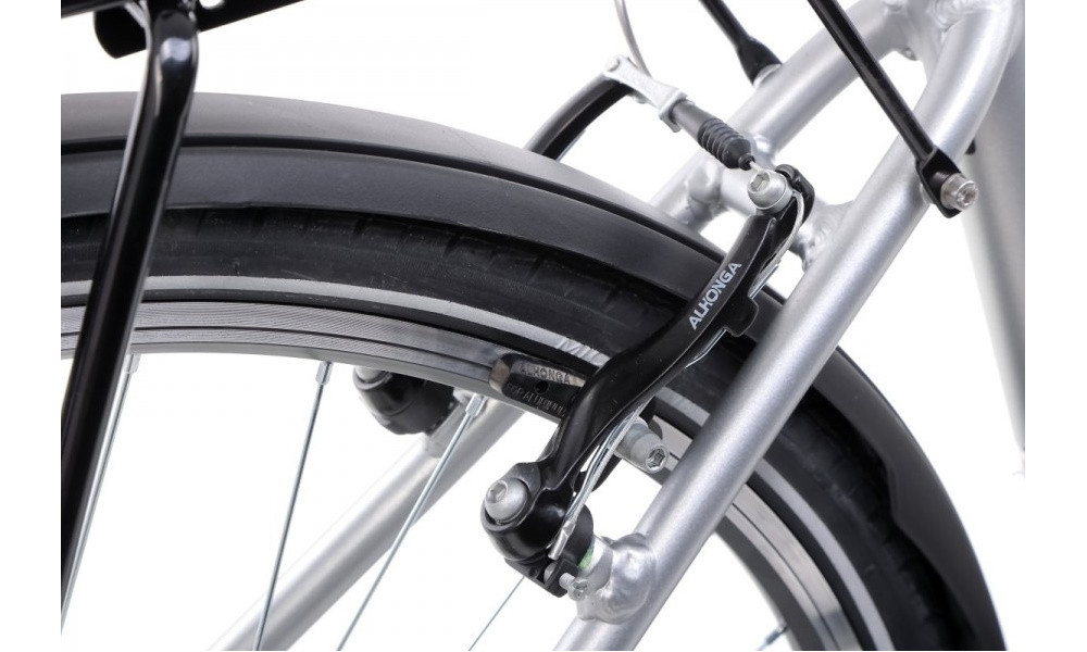 Jalgratas Romet Wagant 5 28" 2022 silver-graphite - 29