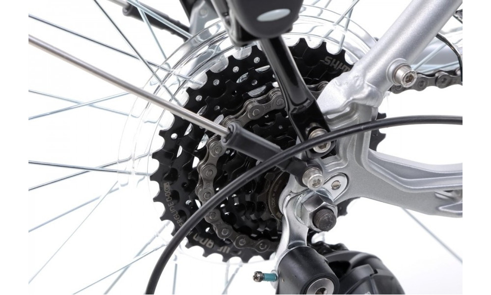 Jalgratas Romet Wagant 5 28" 2022 silver-graphite - 31